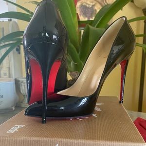 Christian Louboutin Black Pigalle Pump